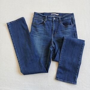 levis 724 high rise straight jeans